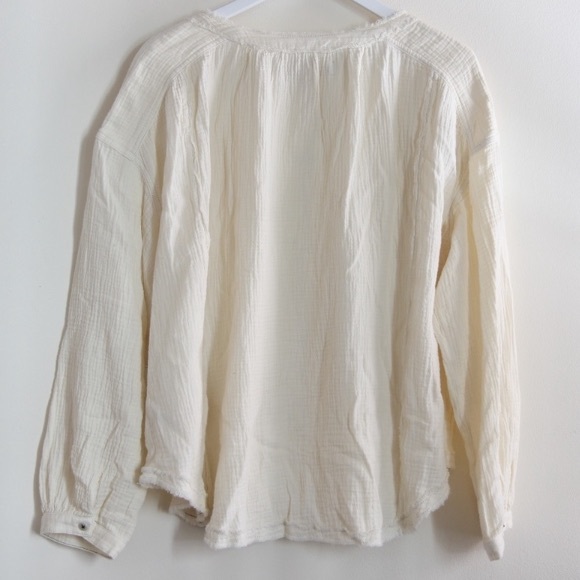 (A11) Free People Moving Mountains Front Tie Button, Size Small, NWT - Picture 5 of 8